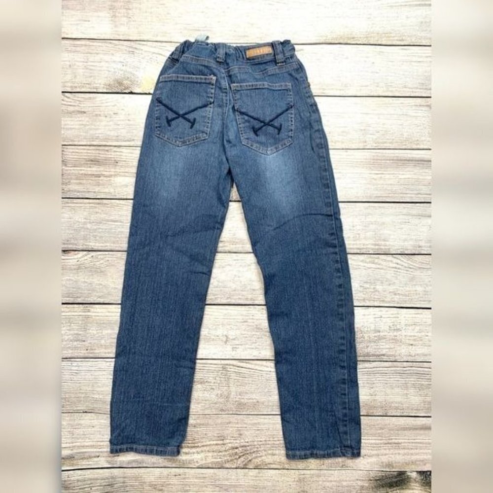 US Polo Assn Boys Adjustable Waist Straight Jeans Boys Size 10 - Picture 9 of 9